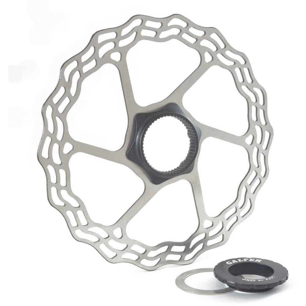 【美品】Galfer Disc Wave Rotor 160mm Galfer Fixed Wave 160 mm MTB Brake Rotor | FortNine