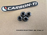 Carbon-Ti X-Fix 4pc chain ring bolt kit