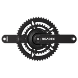 XCADEY Hollowtech Lightweight Titanium Spindle Crankset (PM option available)