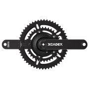 XCADEY Hollowtech Lightweight Titanium Spindle Crankset (PM option available)