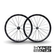 Lún: HYPER 2023 D33 (35mm all round) Disc Brake Carbon Wheelset