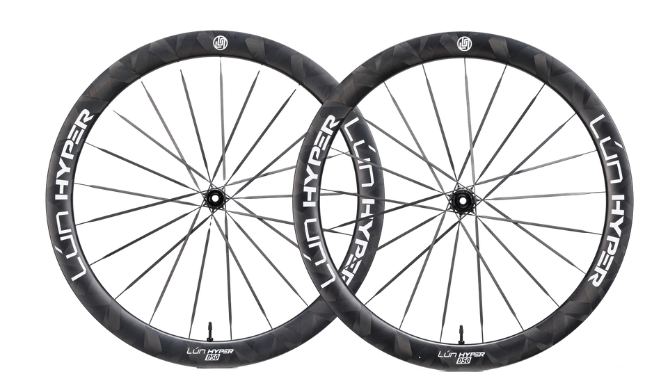 Lún: HYPER 5 D50 Disc Brake Carbon Wheelset