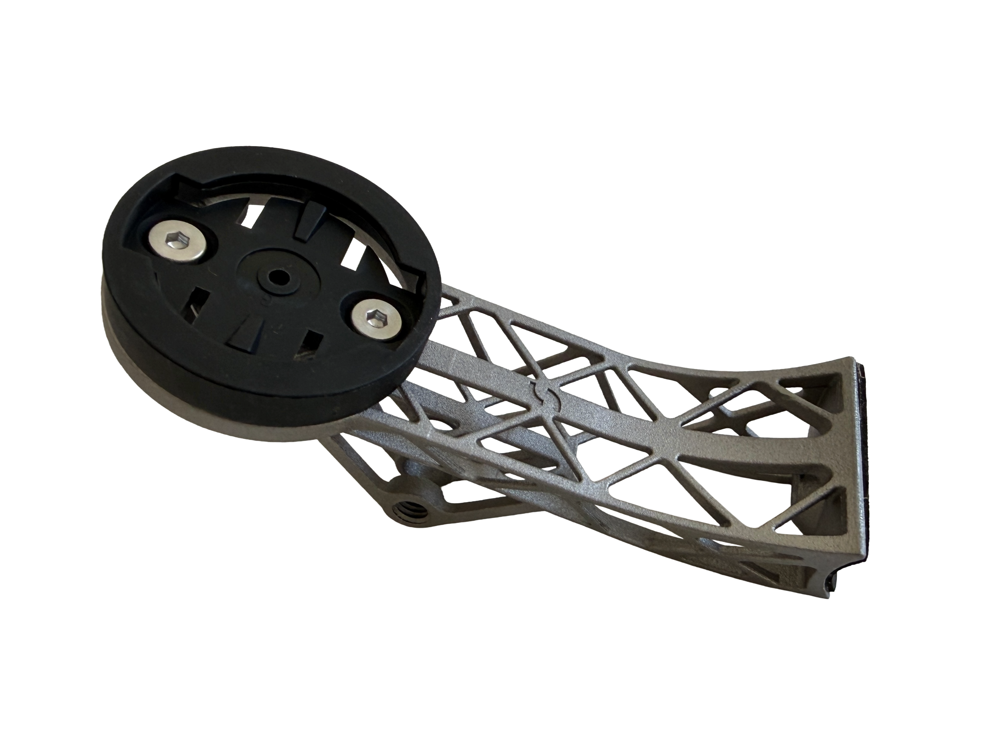 Titanium Out Front Computer Mounts SAMASSI Ultralight 3D printed Titanium Bike Computer Mount– Winspace NZ