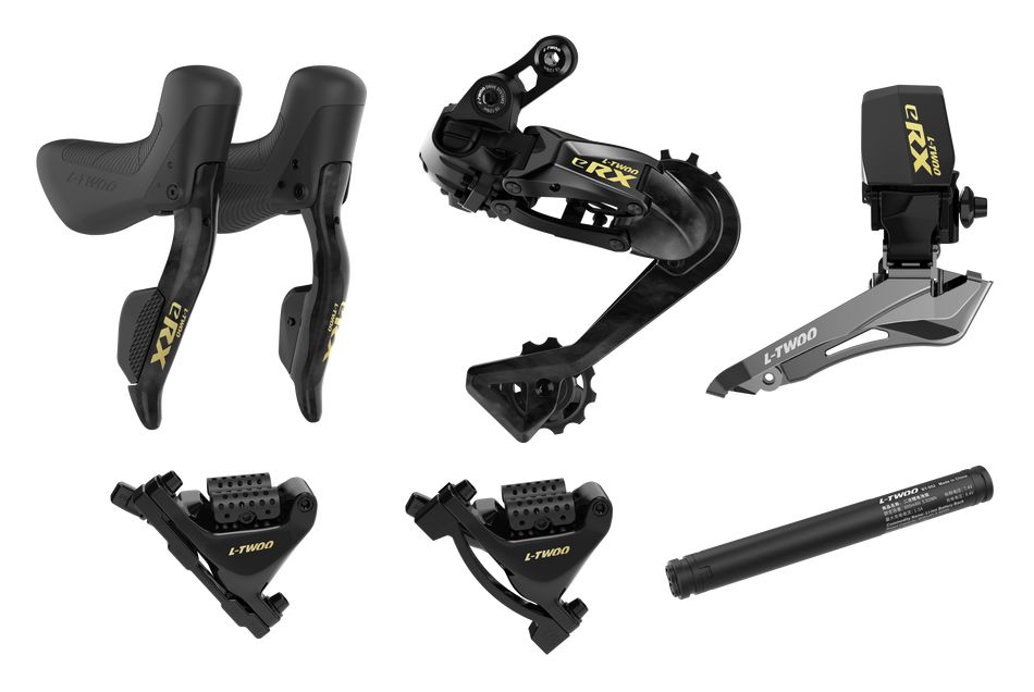 L TWOO eRX 2x11 12 Electronic Disc Brake Groupset Carbon
