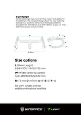 LEGIT Adventure Gravel Carbon Integrated Bar & Stem