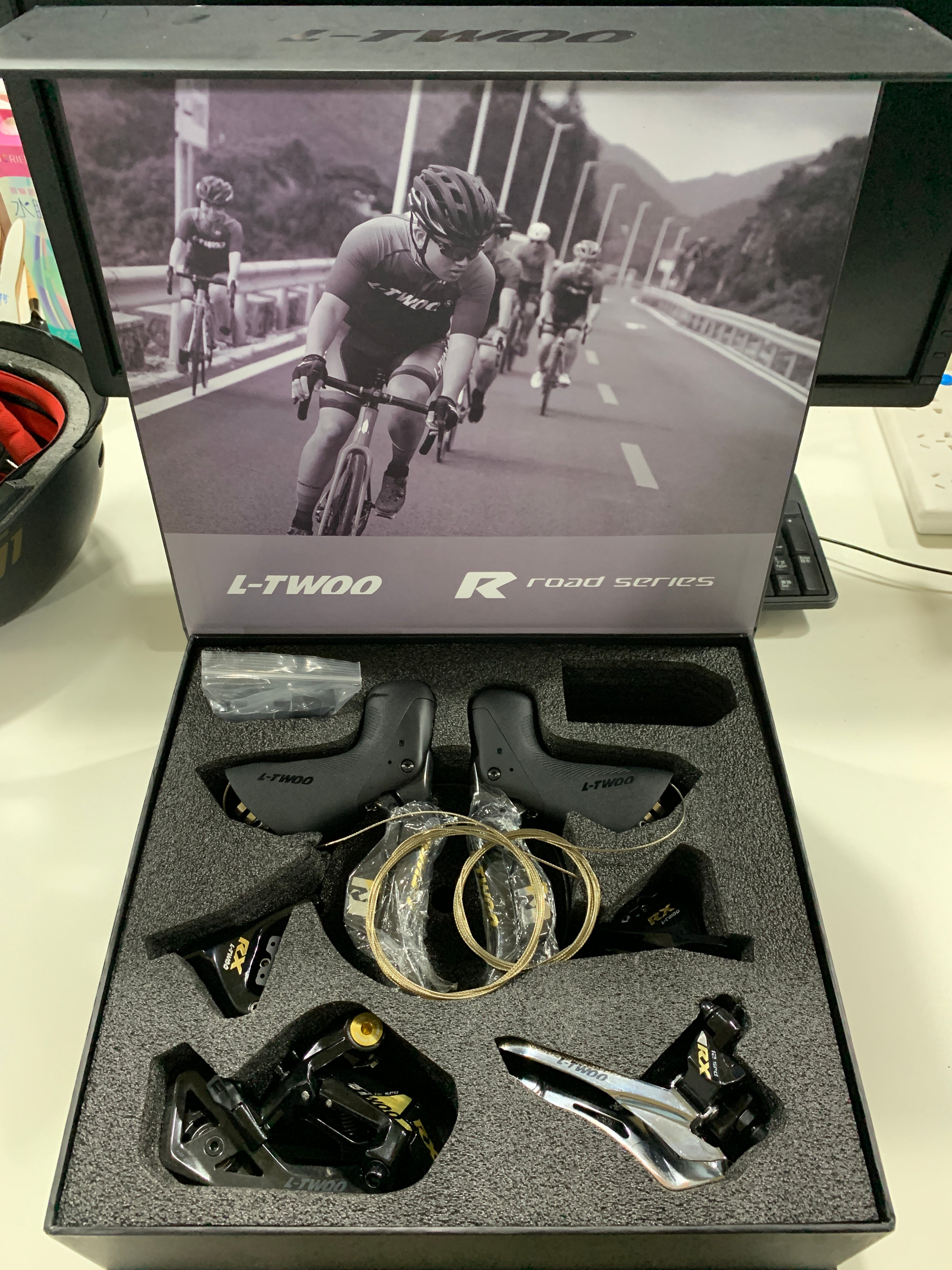 Java Ltwoo R7 L-TWOO RX Series 2x12 Full Hydraulic Disc Brake Groupset (CARBON ...